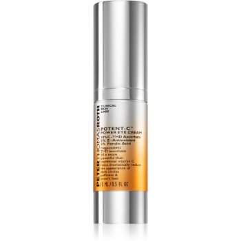 Peter Thomas Roth Potent-C Power Eye Cream crema de ochi hidratanta împotriva ridurilor și a cearcănelor întunecate - imagine 2